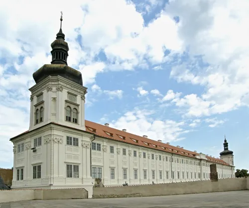 Jesuit College and GASK Gallery in Kutna Hora, stop 7 on the self-guided walking tour
