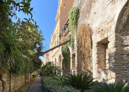 Naumachie in Taormina, stop 6 on the self-guided walking tour