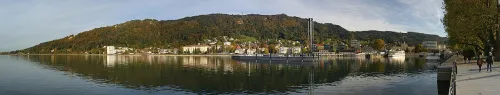 Pfänder (Pfänderbahn cable car) in Bregenz, stop 8 on the self-guided walking tour