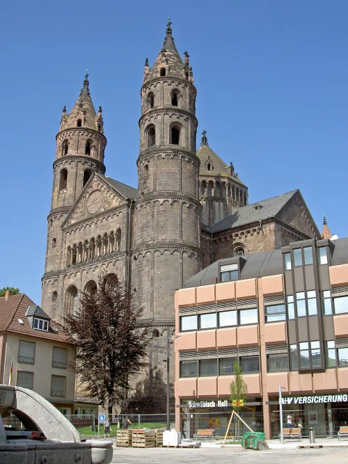 Wormser Dom St. Peter, stop 1 on the self-guided walking tour