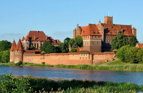 Malbork Castle, stop 5 on the self-guided walking tour