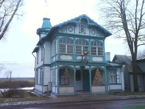 Aspazija House in Jurmala, stop 1 on the self-guided walking tour