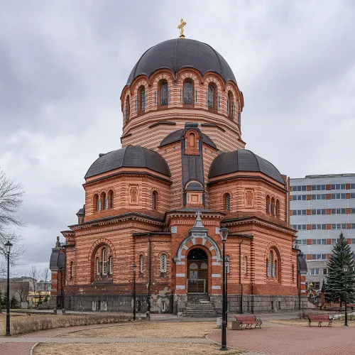 Cathedral of the Resurrection in Narva, stop 4 on the self-guided walking tour