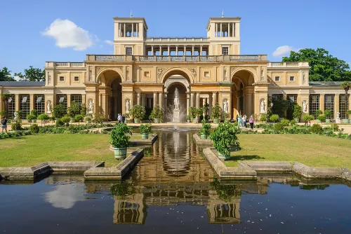 Orangerieschloss in Potsdam, stop 2 on the self-guided walking tour