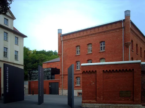 Stasi Memorial Andreasstraße in Erfurt, stop 12 on the self-guided walking tour