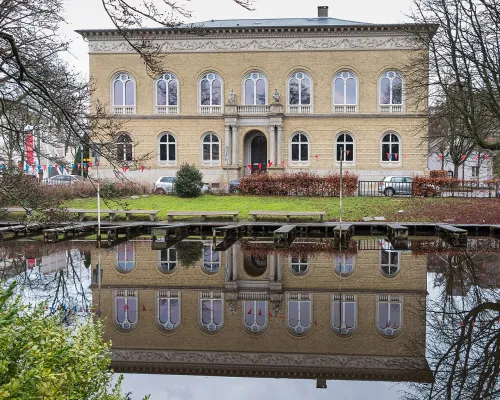 Augusteum in Oldenburg, stop 8 on the self-guided walking tour