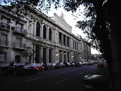 Teatro del Libertador General San Martín i Córdoba, Argentina, stop 5 på den selvguidede vandretur