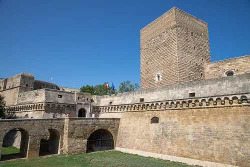 Castello Svevo in Bari, stop 3 on the self-guided walking tour