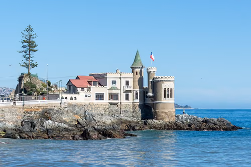 Castillo Wulff in Viña del Mar, Station 9 auf dem Stadtrundgang auf eigene Faust