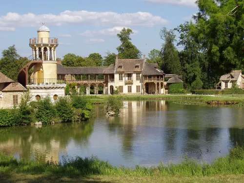 Marie-Antoinette's Hamlet in Versailles, stop 3 on the self-guided walking tour