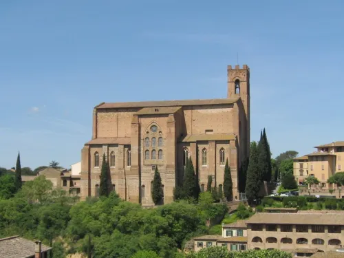 Basilica di San Domenico in Siena, stop 9 on the self-guided walking tour