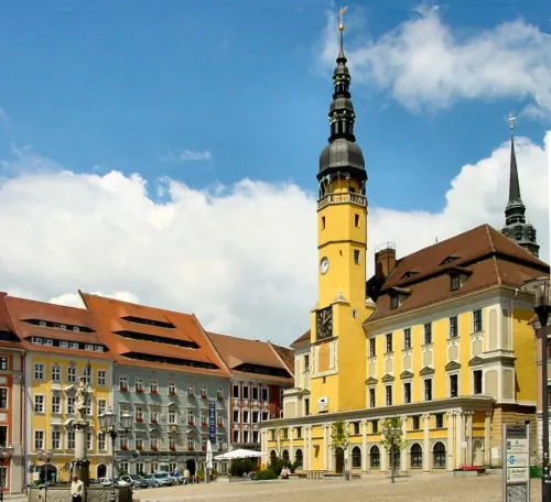 Hauptmarkt in Bautzen, stop 3 on the self-guided walking tour