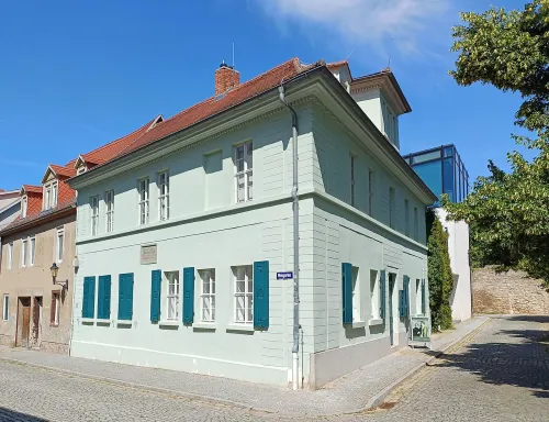 Nietzsche House in Naumburg, stop 4 on the self-guided walking tour