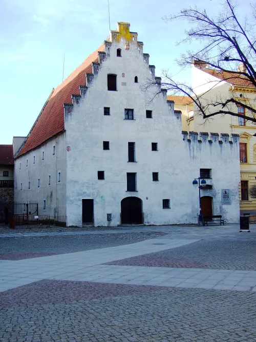 Salt House in Ceske Budejovice, stop 6 on the self-guided walking tour