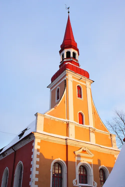 Eliisabeti Church in Parnu, stop 2 on the self-guided walking tour
