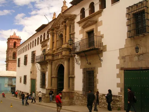 Casa de la Moneda (Casa de la Moneda de Bolivia) in Potosí, Station 8 auf dem Stadtrundgang auf eigene Faust
