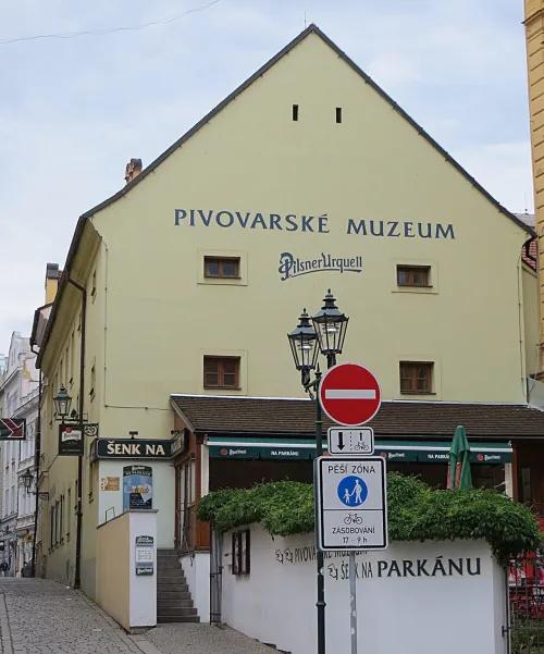 Brewery Museum in Plzen, stop 9 on the self-guided walking tour