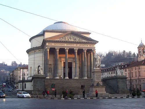 Gran Madre di Dio Church in Turin, stop 10 on the self-guided walking tour