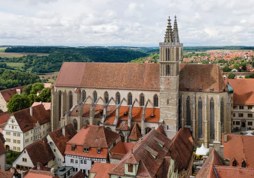 St. Jakobs-Kirche in Rothenburg Ob Der Tauber, stop 10 on the self-guided walking tour