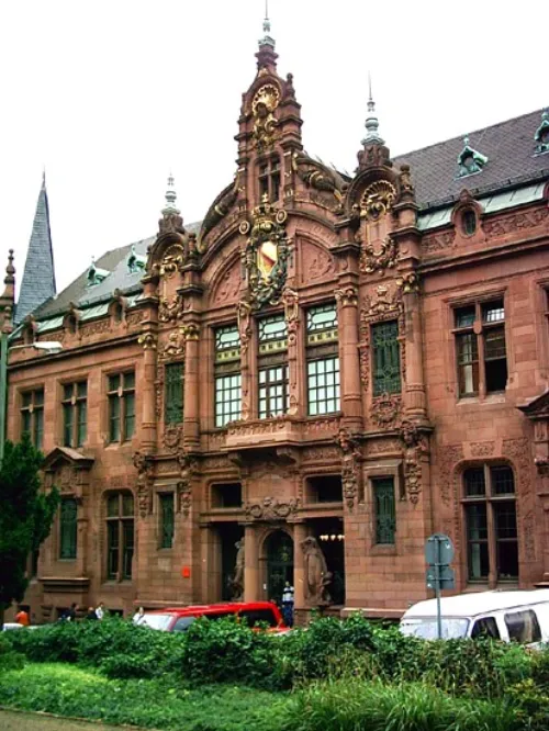 Universitätsbibliothek Heidelberg, stop 5 on the self-guided walking tour