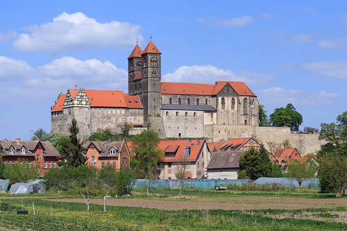 Stiftskirche St. Servatius in Quedlinburg, Station 1 auf dem selbstgeführten Stadtrundgang