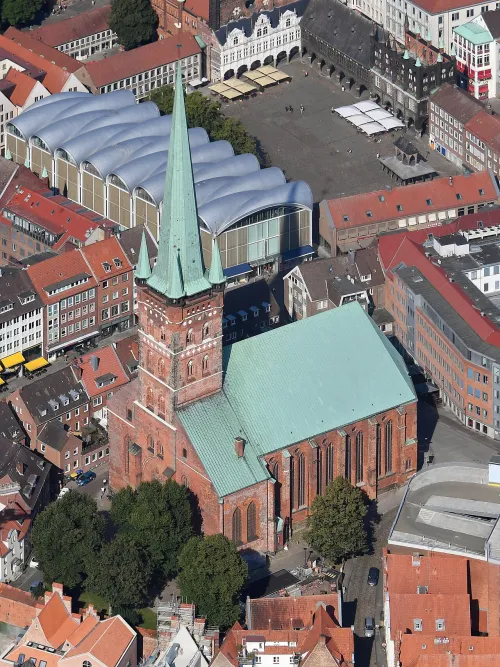 St. Petri in Lubeck, stop 10 on the self-guided walking tour
