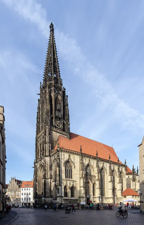 Lambertikirche in Munster, stop 9 on the self-guided walking tour