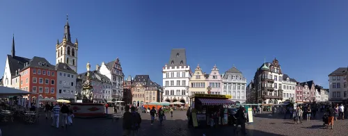 Hauptmarkt in Trier, stop 10 on the self-guided walking tour