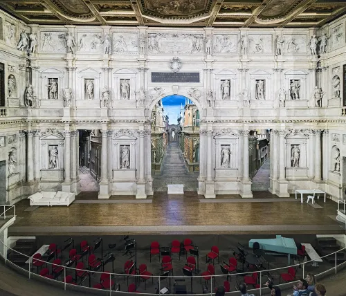 Teatro Olimpico in Vicenza, stop 5 on the self-guided walking tour
