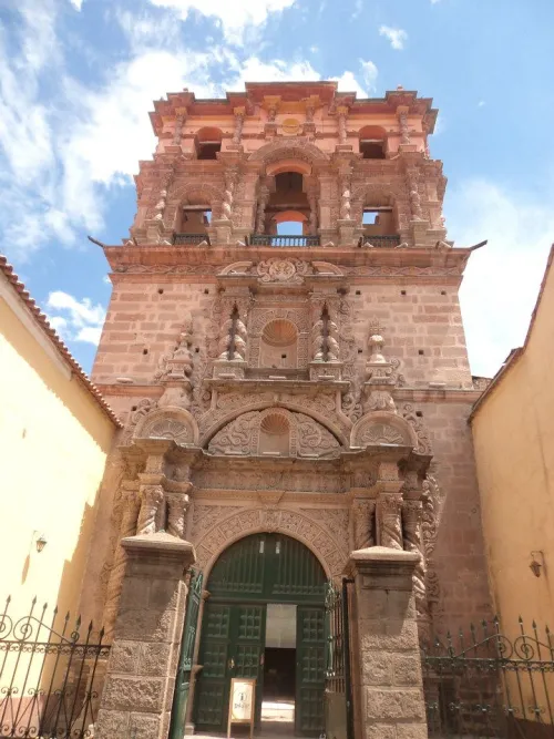 torre-de-la-compania-de-jesus (Torre de la Compañía) in Potosí, Station 7 auf dem Stadtrundgang auf eigene Faust