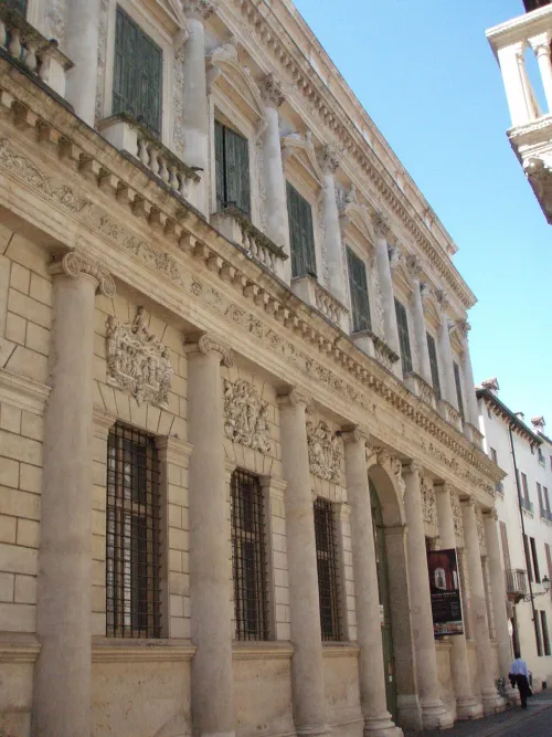 Palazzo Barbaran da Porto in Vicenza, stop 2 on the self-guided walking tour