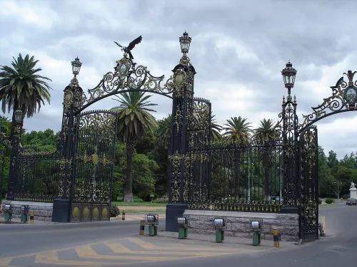 Parque General San Martín i Mendoza, stop 7 på den selvguidede vandretur