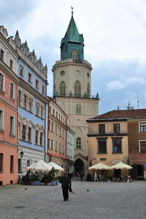 Trinitarian Tower in Lublin, stop 9 on the self-guided walking tour