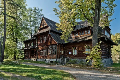 Museum of Zakopane Style at Villa Koliba, stop 1 on the self-guided walking tour