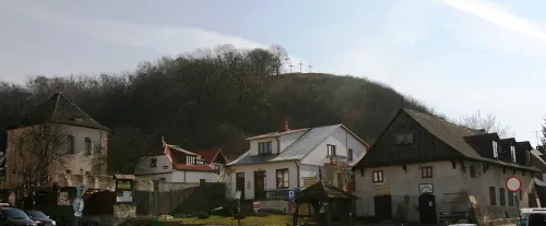 Hill of Three Crosses in Kazimierz Dolny, stop 5 on the self-guided walking tour