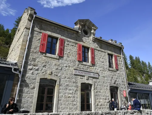 Montenvers Railway in Chamonix, stop 5 on the self-guided walking tour