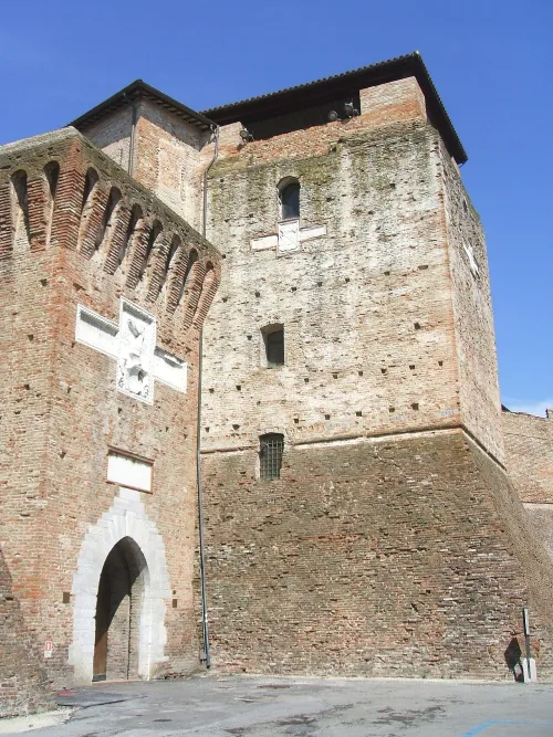 Castel Sismondo in Rimini, stop 6 on the self-guided walking tour
