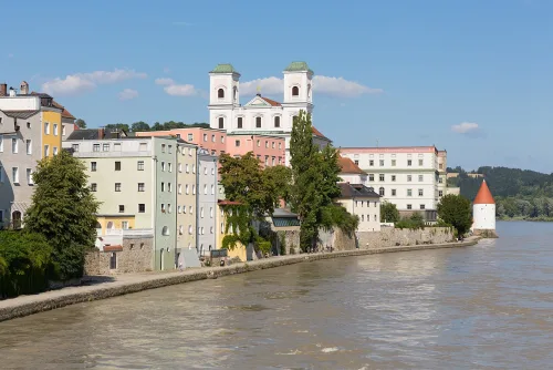 Innkai in Passau, stop 3 on the self-guided walking tour