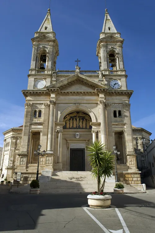 Basilica of Saints Cosmas and Damian in Alberobello, stop 9 on the self-guided walking tour
