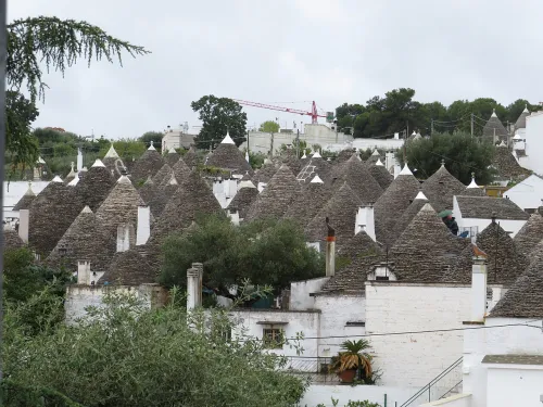 Villa Comunale in Alberobello, stop 7 on the self-guided walking tour