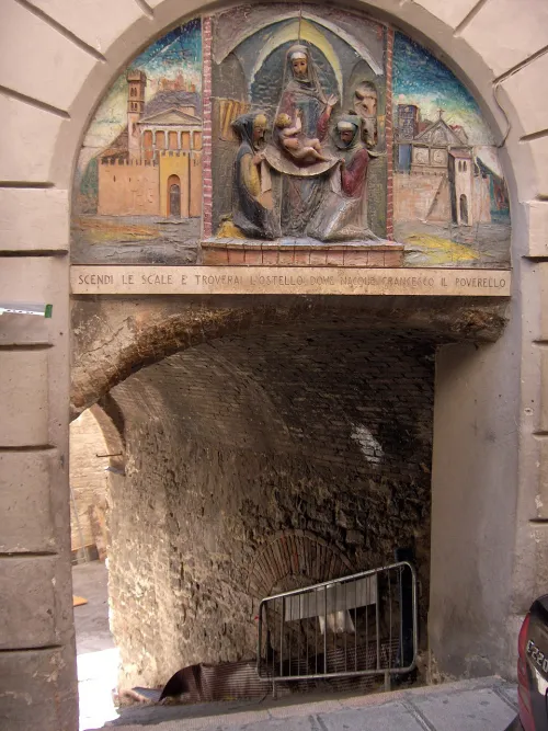 Casa Natale di San Francesco in Assisi, stop 3 on the self-guided walking tour