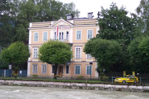Lehárvilla in Bad Ischl, stop 5 on the self-guided walking tour