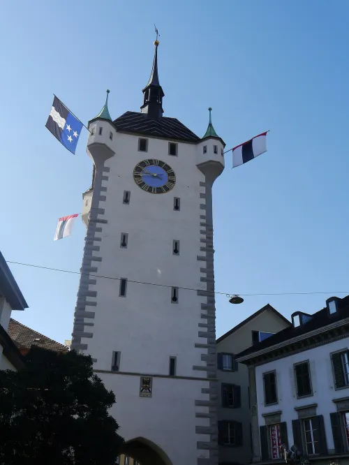 Stadtturm Baden, stop 5 on the self-guided walking tour
