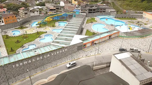 Termas de la Virgen a Baños, tappa 5 della visita a piedi autoguidata