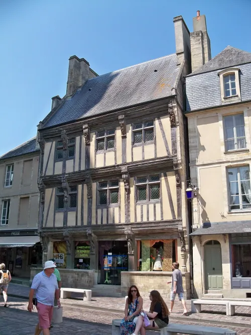Conservatory of Bayeux Lace, stop 9 on the self-guided walking tour