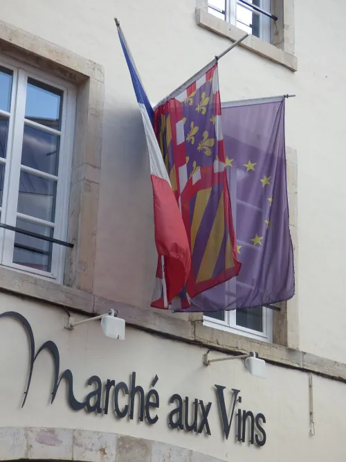 Marché aux Vins in Beaune, stop 2 on the self-guided walking tour