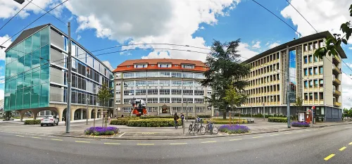 Cite du Temps (Omega Museum) in Biel, stop 3 on the self-guided walking tour