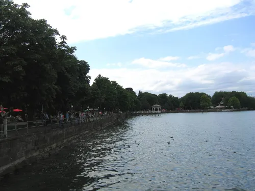 Bregenzer Seepromenade, stop 2 on the self-guided walking tour