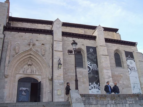 Church of San Nicolás de Bari in Burgos, stop 2 on the self-guided walking tour