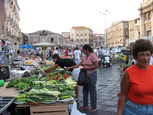 Fera 'o Luni in Catania, stop 7 on the self-guided walking tour